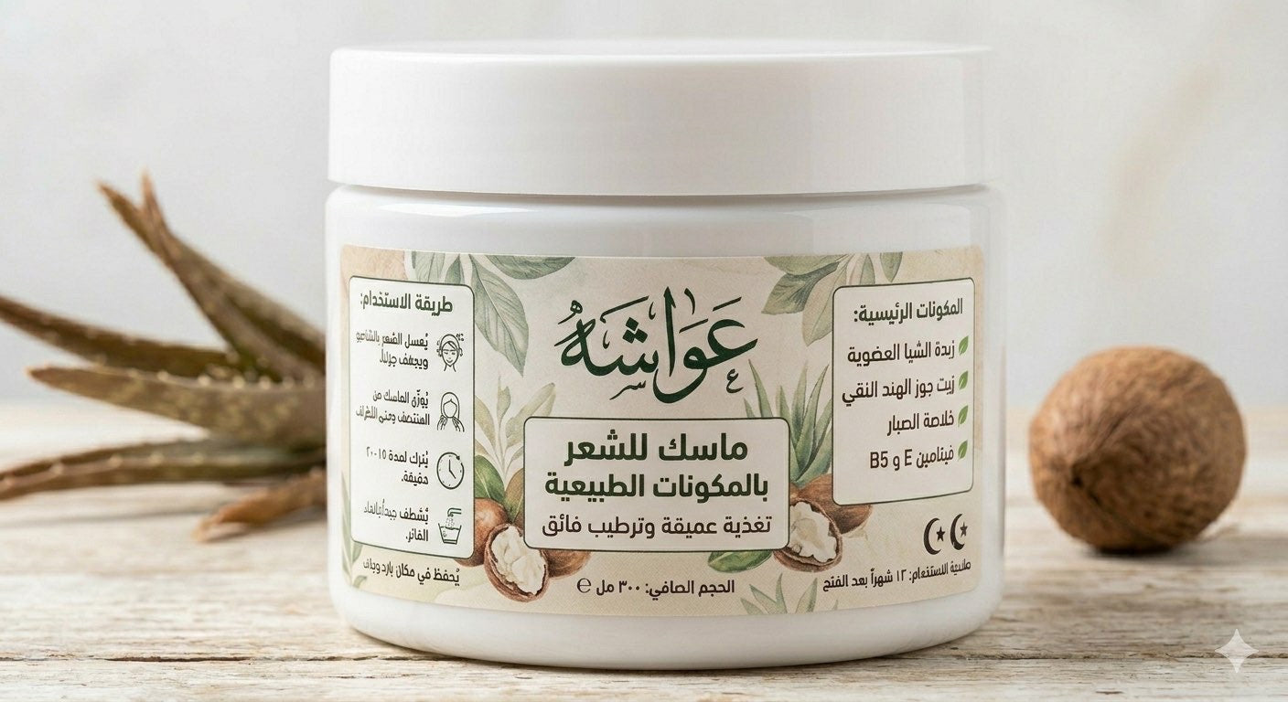 ماسك الشعر المغذي